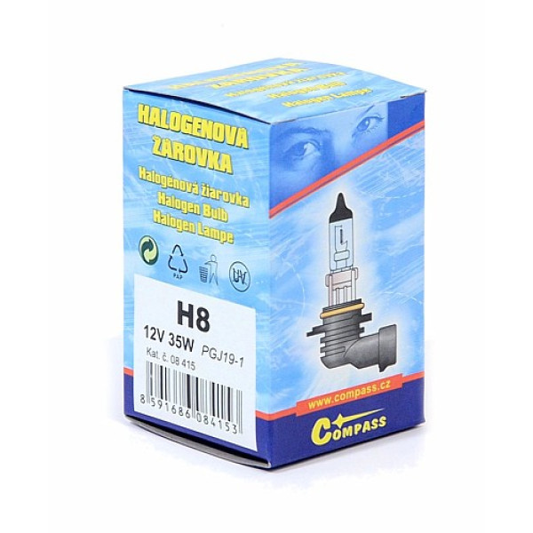 Compass Žárovka 12V H8 35W PGJ19-1 box