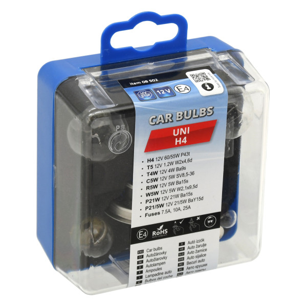 Compass Žárovky servisní box univerzální H4