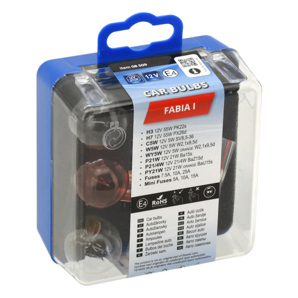 Compass Žárovky servisní box ŠKODA FABIA I.