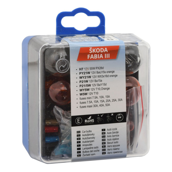 Compass Žárovky servisní box ŠKODA FABIA III H7