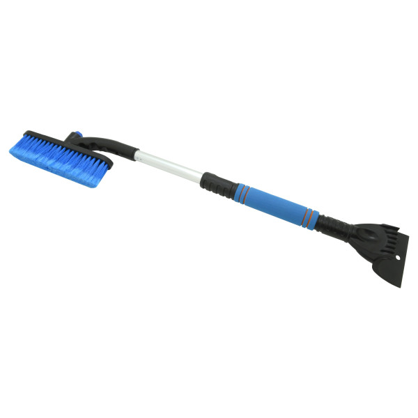 Compass Škrabka s košťátkem BLUE teleskopická skládací 55 - 80cm