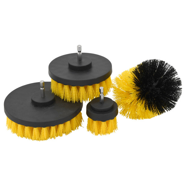 Compass Kartáče sada 4ks 1/4" nástavec