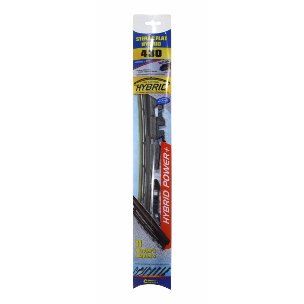 Compass Stěrač HYBRID 430mm + 11 adaptérů TEFLON