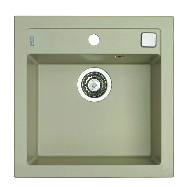 FORMIC 20/02 PEBBLE  -(520x510mm) + pop-up sifon F