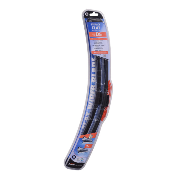 Compass Stěrače FLAT DOUBLE (D5) 510+510mm FEL