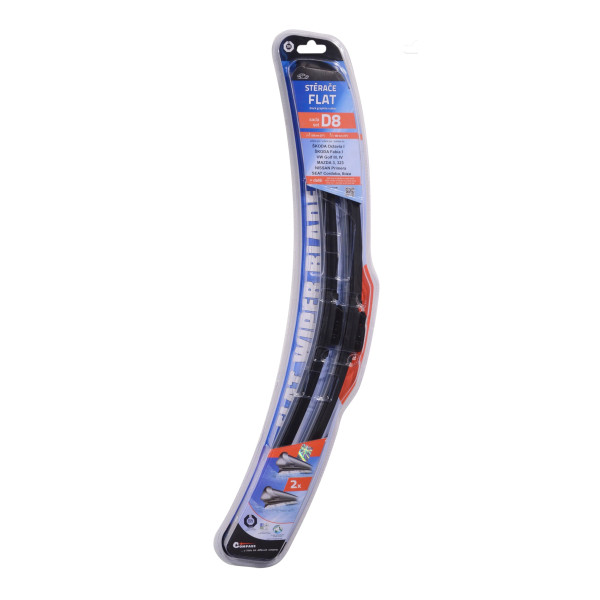 Compass Stěrače FLAT DOUBLE (D8) 530+480mm FAB I, OCT I