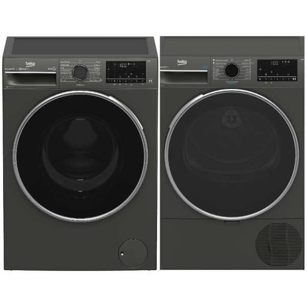 Set Beko B5WFU58418MCSHBC + B5T682530MCSHBC 