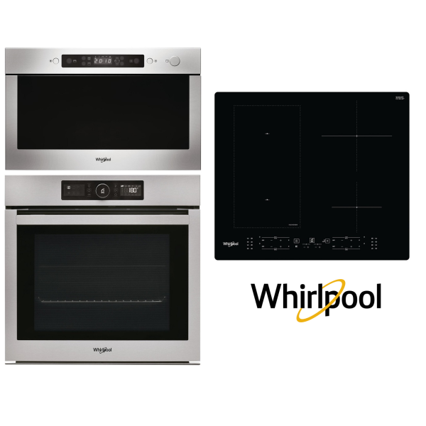 Set WHIRLPOOL  AKZ9 6220 IX + AMW 439 IX + WL B8160 NE + 5 let záruka na MOTOR VENTILÁTORU trouby