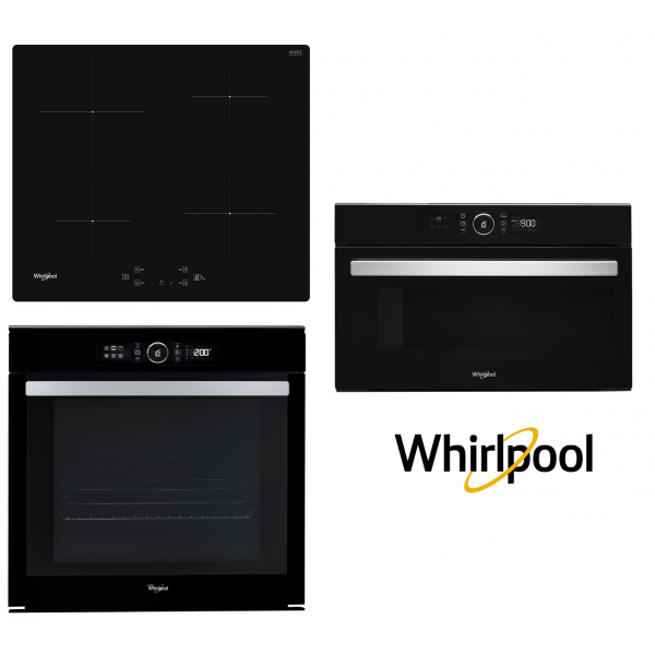 Set WHIRLPOOL AKZM 8480 NB + AMW 730 NB + WS Q7360 NE + Záruka 5 let na MOTOR VENTILÁTORU trouby