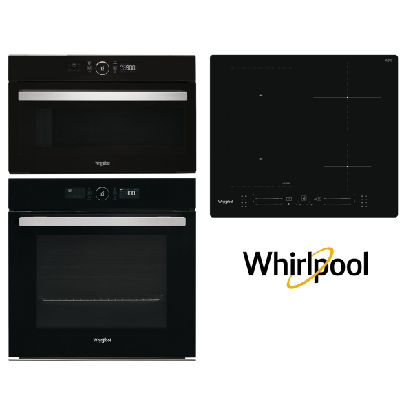 Set WHIRLPOOL AKZ9 6230 NB + AMW 730 NB + WL S7960 NE + Záruka 5 let na MOTOR VENTILÁTORU trouby
