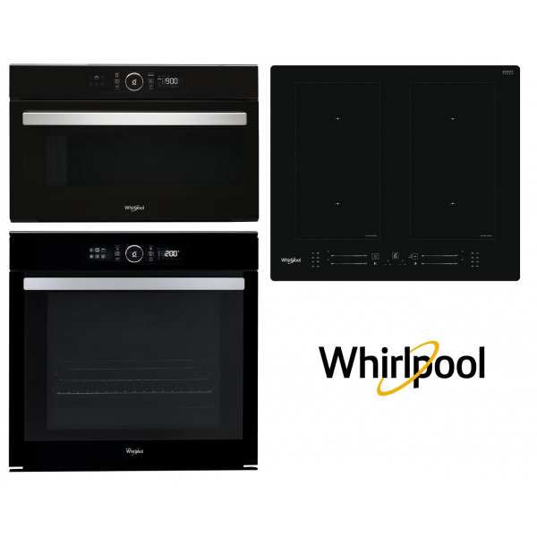 Set WHIRLPOOL AKZM 8480 NB + AMW 730 NB + WL S1360 NE + Záruka 5 let na MOTOR VENTILÁTORU trouby