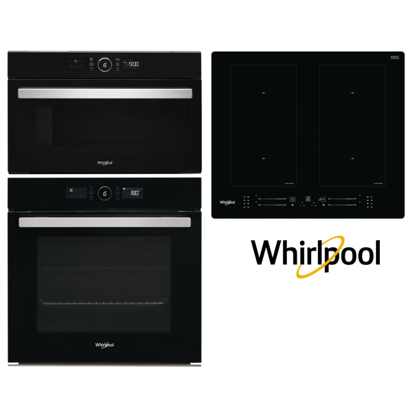 Set WHIRLPOOL AKZ9 6230 NB + AMW 730 NB + WL S7260 NE + Záruka 5 let na MOTOR VENTILÁTORU trouby