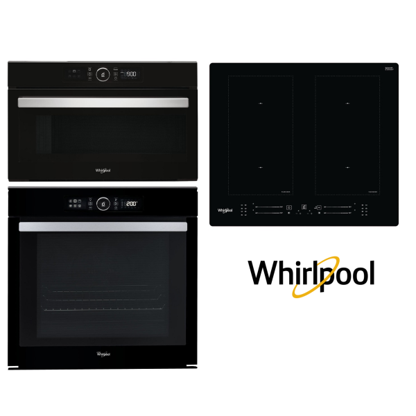 Set WHIRLPOOL AKZM 8480 NB + AMW 730 NB + WL S7260 NE + Záruka 5 let na MOTOR VENTILÁTORU trouby