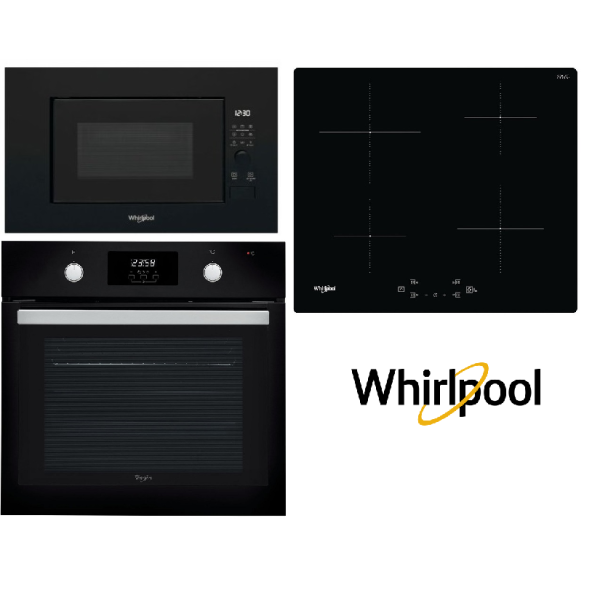 Set WHIRLPOOL AKP 745 NB + WMF200GNB + WS Q2160 NE + Záruka 5 let na MOTOR VETILÁTORU trouby