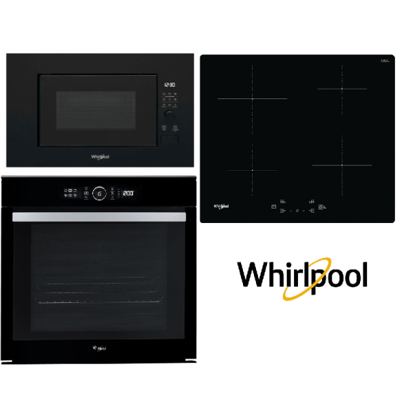 Set WHIRLPOOL AKZM 8480 NB + WMF200GNB + WS Q2160 NE + Záruka 5 let na MOTOR VETILÁTORU trouby