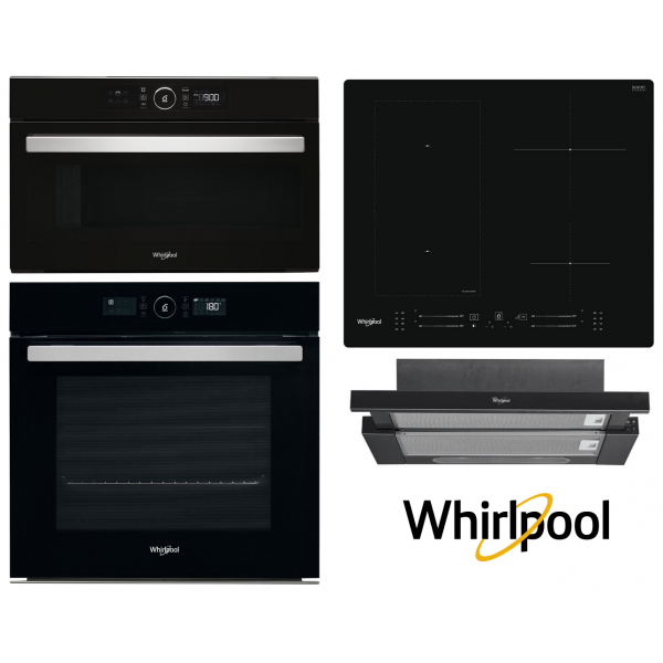 Set WHIRLPOOL AKZ9 9480 NB + AMW 730 NB + WL S7960 NE + AKR 749/1 NB + Záruka 5 let na MOTOR VETILÁTORU trouby