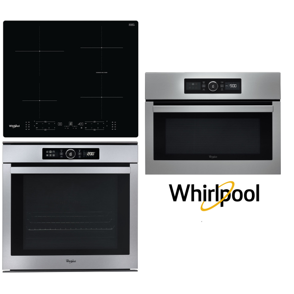 Set WHIRLPOOL AKZM 8480 IX + AMW 506 IX + WB B8360 NE + Záruka 5 let na MOTOR VETILÁTORU trouby