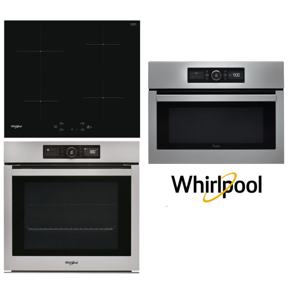 Set WHIRLPOOL OAKZ9 6200 CS IX + AMW 506 IX + WS Q2760 BF + Záruka 5 let na MOTOR VETILÁTORU trouby