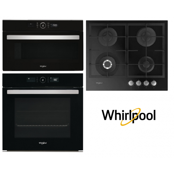 Set WHIRLPOOL AKZ9 6230 NB + AMW 730 NB + GOFL 629/NB + Záruka 5 let na MOTOR VENTILÁTORU trouby