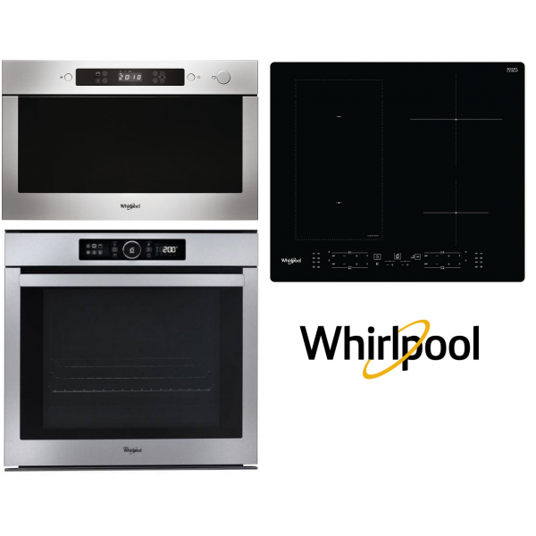 Set WHIRLPOOL AKZM 8420 IX + AMW 423 IX + WL B8160 NE + Záruka 5 let na MOTOR VETILÁTORU trouby