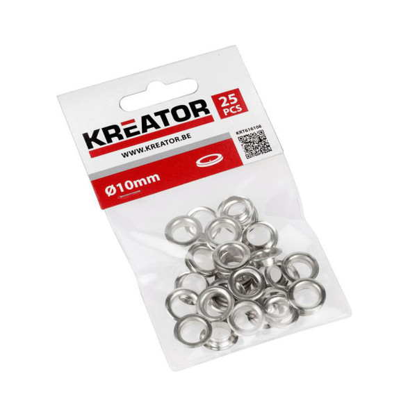 Kroužky hliník 10mm 25ks