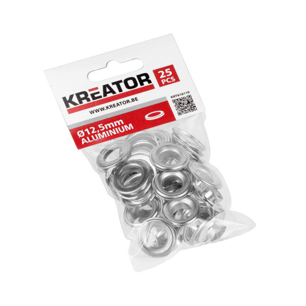 Kroužky hliník 12,5mm 25ks