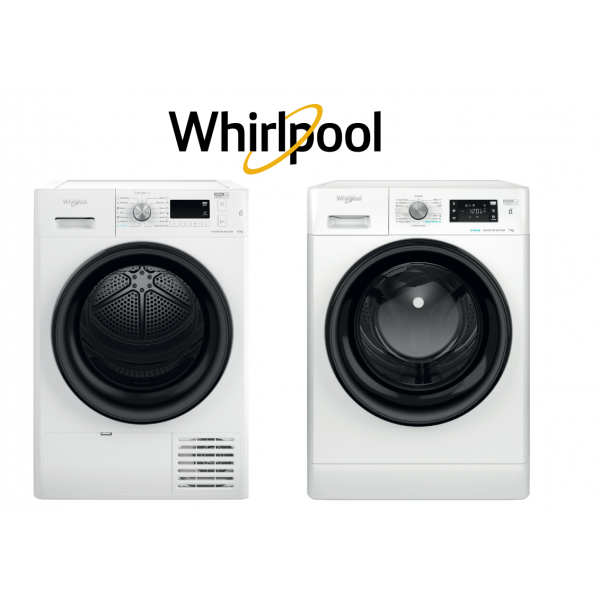 Set WHIRLPOOL FFT M11 82B EE + FFB 7458 BV EE + Záruka 10 let na MOTOR ČERPADLA sušičky a MOTOR BUBNU pračky 