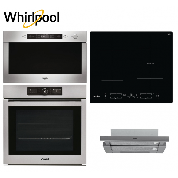 Set WHIRLPOOL OAKZ9 6200 CS IX + AMW 439 IX + WB B8360 NE + AKR 749/1 IX + Záruka 5 let na MOTOR VENTILÁTORU trouby