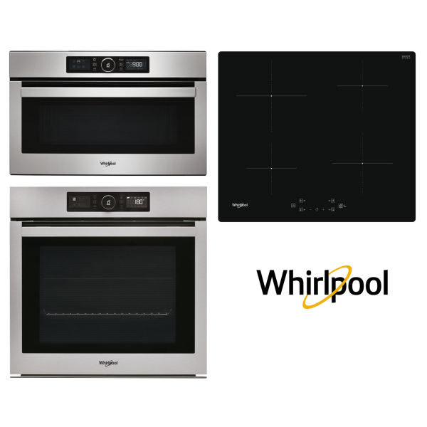Set WHIRLPOOL OAKZ9 6200 CS IX + AMW 730 IX + WS Q7360 NE + Záruka 5 let na MOTOR VENTILÁTORU trouby