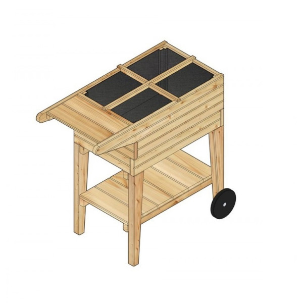 vyvýšený záhon / truhlík LANITPLAST STILT1 (S7290) LG2384