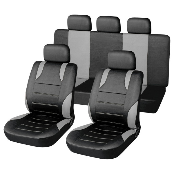 Compass Potahy sedadel sada 9ks SPORT šedé AIRBAG