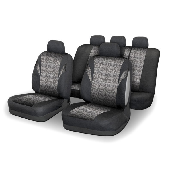 Compass Potahy sedadel sada 9ks JACK III. AIRBAG