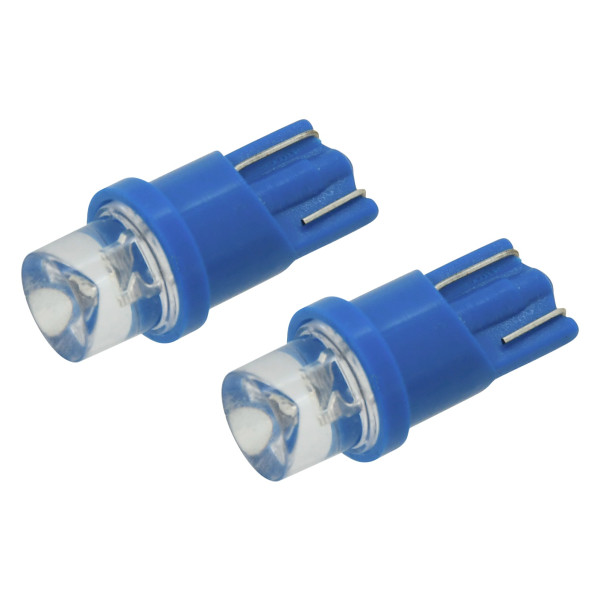 Compass Žárovka 1LED 12V T10 modrá 2ks