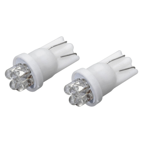 Compass Žárovka 4LED 12V T10 bílá 2ks