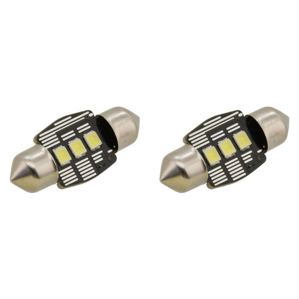 Compass Žárovka 3 LED SMD 12V suf.11X32 SV8.5 NEW-CAN-BUS bílá 2ks
