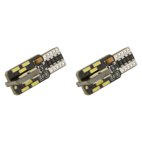 Compass Žárovka 24 LED 12V T10 NEW-CAN-BUS bílá 2ks