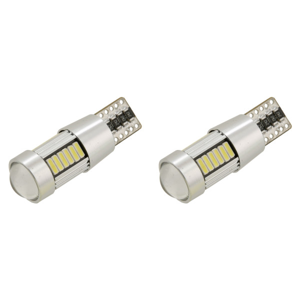 Compass Žárovka 27 LED 12V T10 NEW-CAN-BUS bílá 2ks