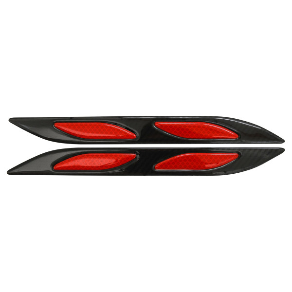Compass Chránič dveří samolepící DAGGER červený 2ks