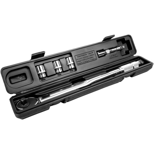 Güde MOMENTOVÝ KLÍČ 1/2" 40-210 Nm, 5-DÍLNÁ SADA 39010