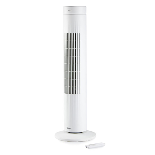 Ventilátor sloupový s dálkovým ovládáním- DOMO DO8154, 76 cm, 35 W