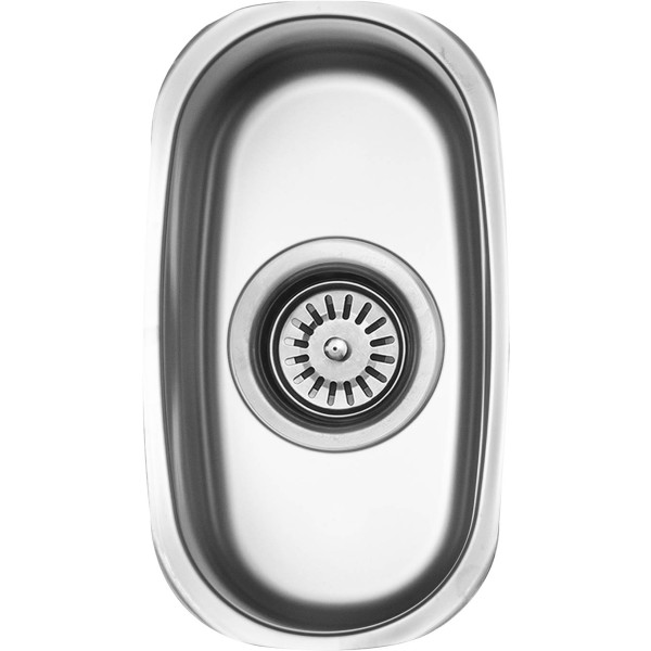 SINKS UNDERMOUNT 190 V 0,7MM MATNÝ (záruka 5 let)