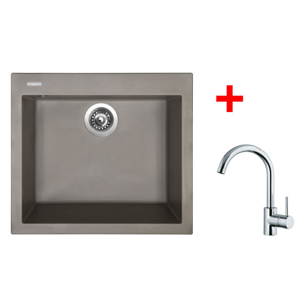 Sinks CUBE 560 Nanotruffle+MIX 35