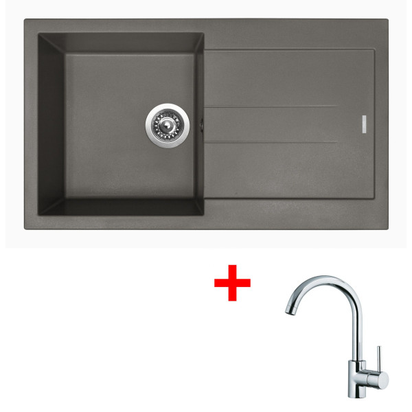 Sinks AMANDA 860 Nanotruffle+MIX 35