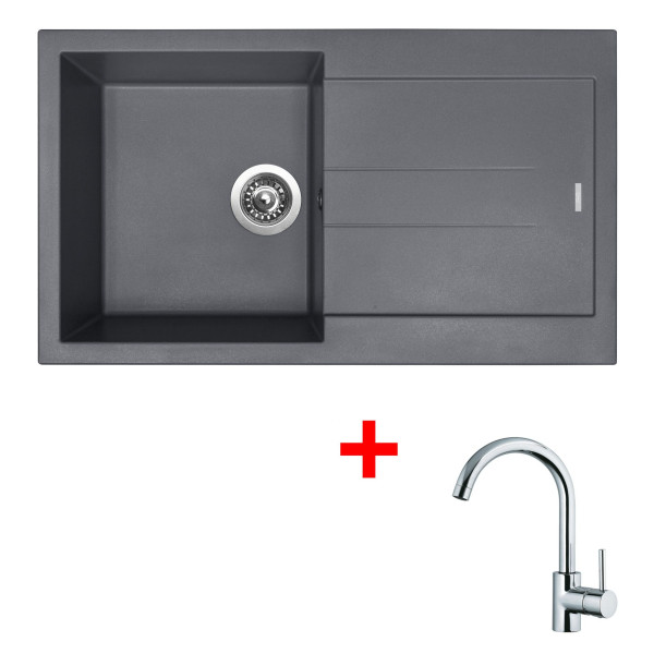 Sinks AMANDA 860 Nanogrey+MIX 35