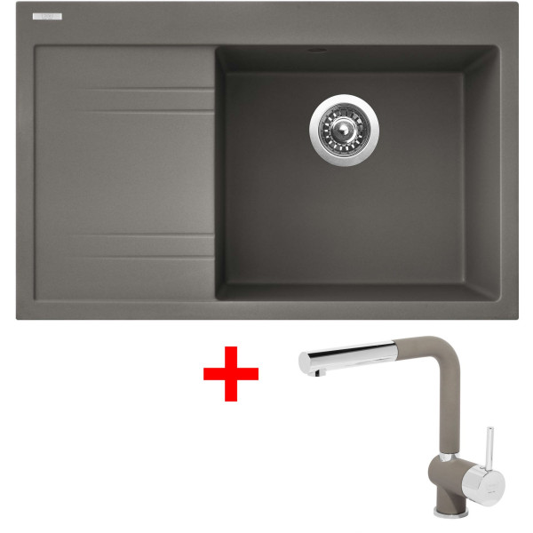 Sinks RIM 780 P Truffle + Mix 3 P GR