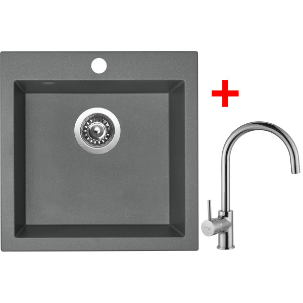 Sinks VIVA 455 Titanium + Vitalia