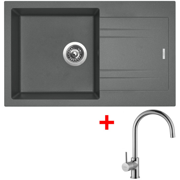 Sinks LINEA 780 Titanium + Vitalia