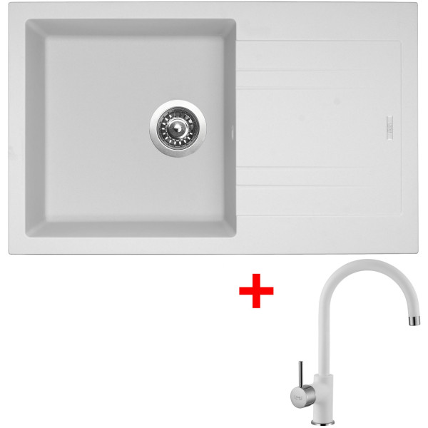 Sinks LINEA 780 Milk + Vitalia GR