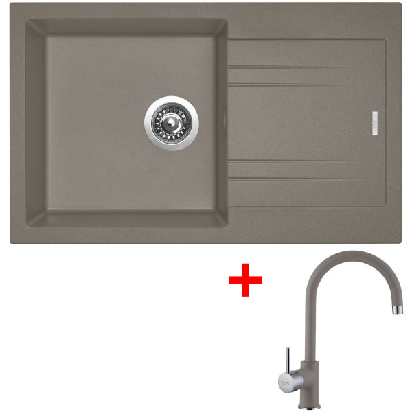 Sinks LINEA 780 Truffle + Vitalia GR