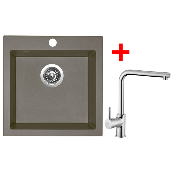Sinks VIVA 455 Truffle + Elka